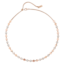  Pink Gold Diamond Necklace D-Vibes MM