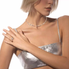 D-Vibes diamond chain necklace, medium model