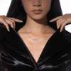 Move Classique pavé necklace, large model