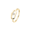 Move Uno Gold LM Yellow Gold Diamond Ring