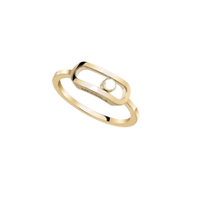  Yellow Gold Diamond Ring Move Uno Gold LM