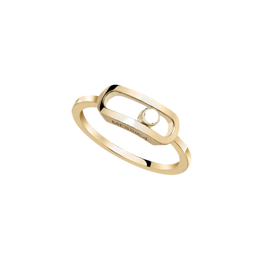 Yellow Gold Diamond Ring Move Uno Gold LM