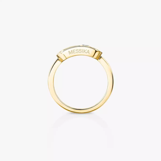 Move Uno Gold LM Yellow Gold Diamond Ring