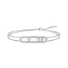 Move Classique Pavé White Gold Diamond Bracelet