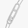 Move Classique Pavé White Gold Diamond Bracelet