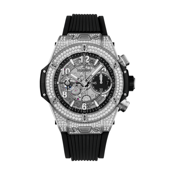 Big Bang Unico Titanium Pavé