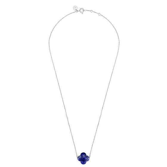 Necklace, Lapis Lazuli, White Gold