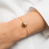 Bracelet, Golden Sunstone, Yellow Gold