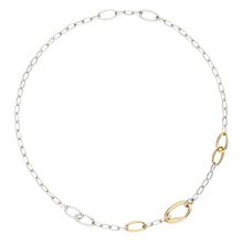  Silver & Gold Plated Silver Essentials Necklace