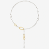 Collier Essentials Argent Et Argent Doré