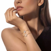 Lucky Move Pavé PM Bracelet Diamant Or Rose