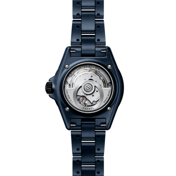 J12 Bleu Watch Caliber 12.1, 38 mm