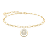 Lucky Move pavé anklet