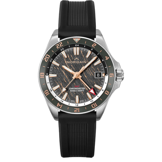 NEVEREST GMT Glacier 41mm Grey & Gold