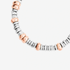 Bracelet Rondelle Argent & Argent Doré