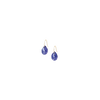 Earrings, Lapis Lazuli, Yellow Gold