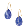 Earrings, Lapis Lazuli, Yellow Gold