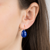 Earrings, Lapis Lazuli, Yellow Gold