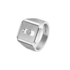 Bague chevalière Move Titanium