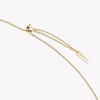 Move 10th SM Necklace Yellow Gold Diamond Necklace