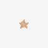 Boucle D'oreille Stud Stellina Or Rose & Diamants
