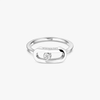 Move Uno Gold LM White Gold Diamond Ring