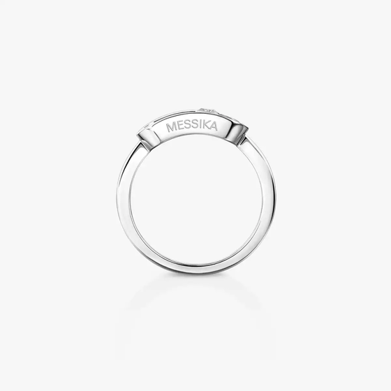 Move Uno Gold LM White Gold Diamond Ring