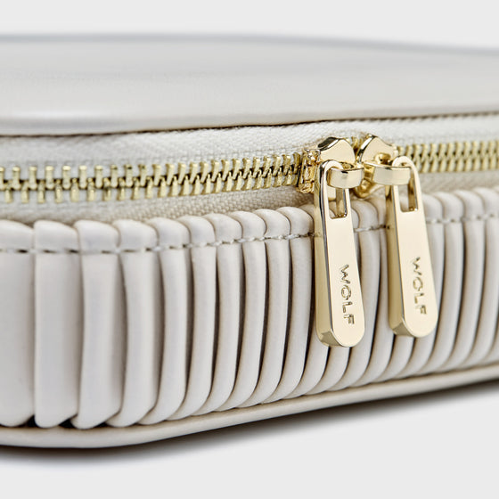 Bella Zip Case - Bone