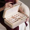 Bella Medium Jewellery Box - Bone