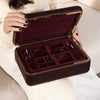 Bella Medium Jewellery Box - Bordeaux