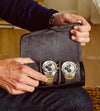 Blake Triple Watch Roll - Black/Grey