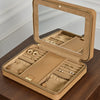 Lauren Large Zip Case - Caramel