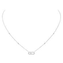  Move Uno Pavé White Gold Diamond Necklace