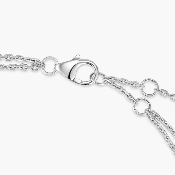Move Classique White Gold Diamond Bracelet