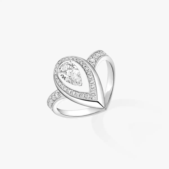 Fiery 0.50ct White Gold Diamond Ring