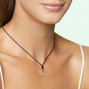 Rose Gold & Tsavorite Four Leaf Clover Charm