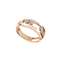  Pink Gold Diamond Ring Move Classique