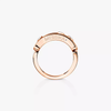 Move Classique ring, large model Pink gold diamond ring Move