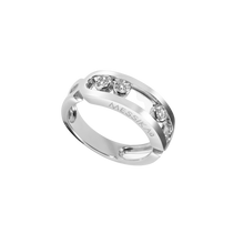  White Gold Diamond Ring Move Classique