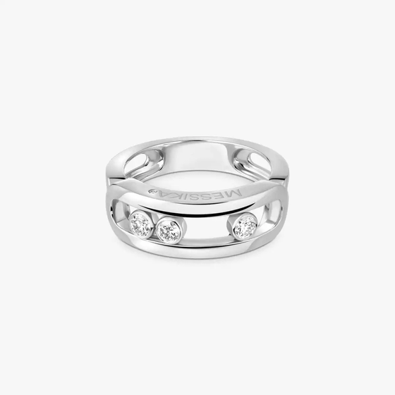 Move Classique White Gold Diamond Ring
