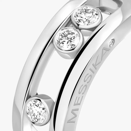 Move Classique White Gold Diamond Ring