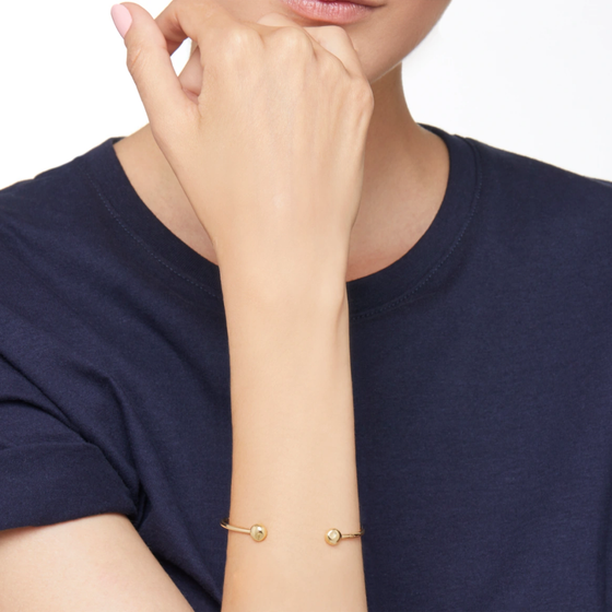 Bracelet Jonc Pepita Or Jaune