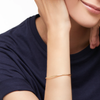 Yellow Gold Pepita Cuff Bracelet