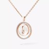 Lucky Move white mother-of-pearl necklace, small model