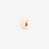 Boucle D'oreille Stud Lune Or Rose