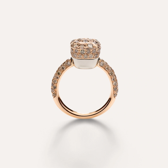 Bague Nudo Solitaire