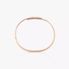 Move Noa chiseled half pavé bracelet, medium model
