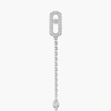 Move Uno Pendant Earrings White Gold Diamond Earrings