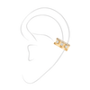 Mono clip Move Romane Boucles d'oreilles Diamant Or Jaune