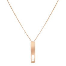  Pink Gold Diamond Necklace My First Diamond LM